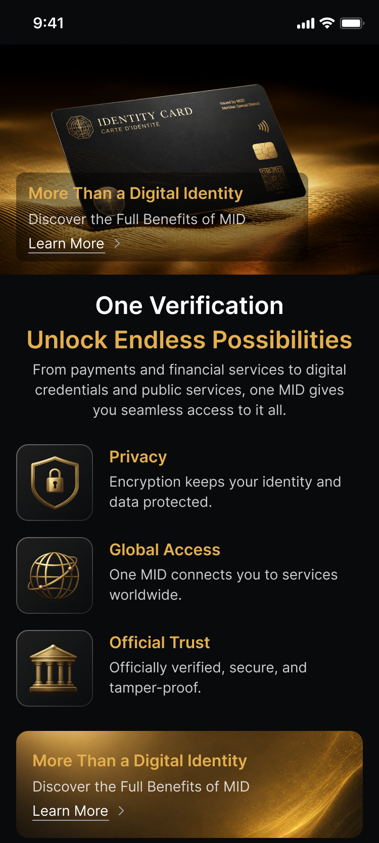 MID benefits overview